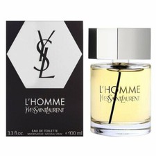 L'Homme Yves Saint Laurent Men 3.3 oz 100 ml Eau De Toilette Spray nib Sealed
