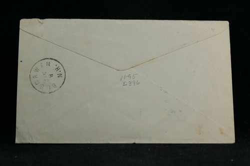 Ma: Rock 1895 Rockford Stoves Advertising Cover, Plymouth County Cancel, DPO - Picture 2 of 2
