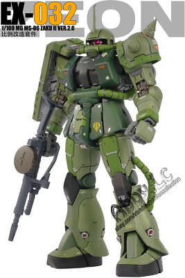 for MG 1/100 MS-06S J F Zaku II ver 2.0 Anubis One Year War