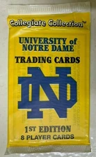 1990 Notre Dame Collegiate Collection Football Cards - PICK YOUR CARD