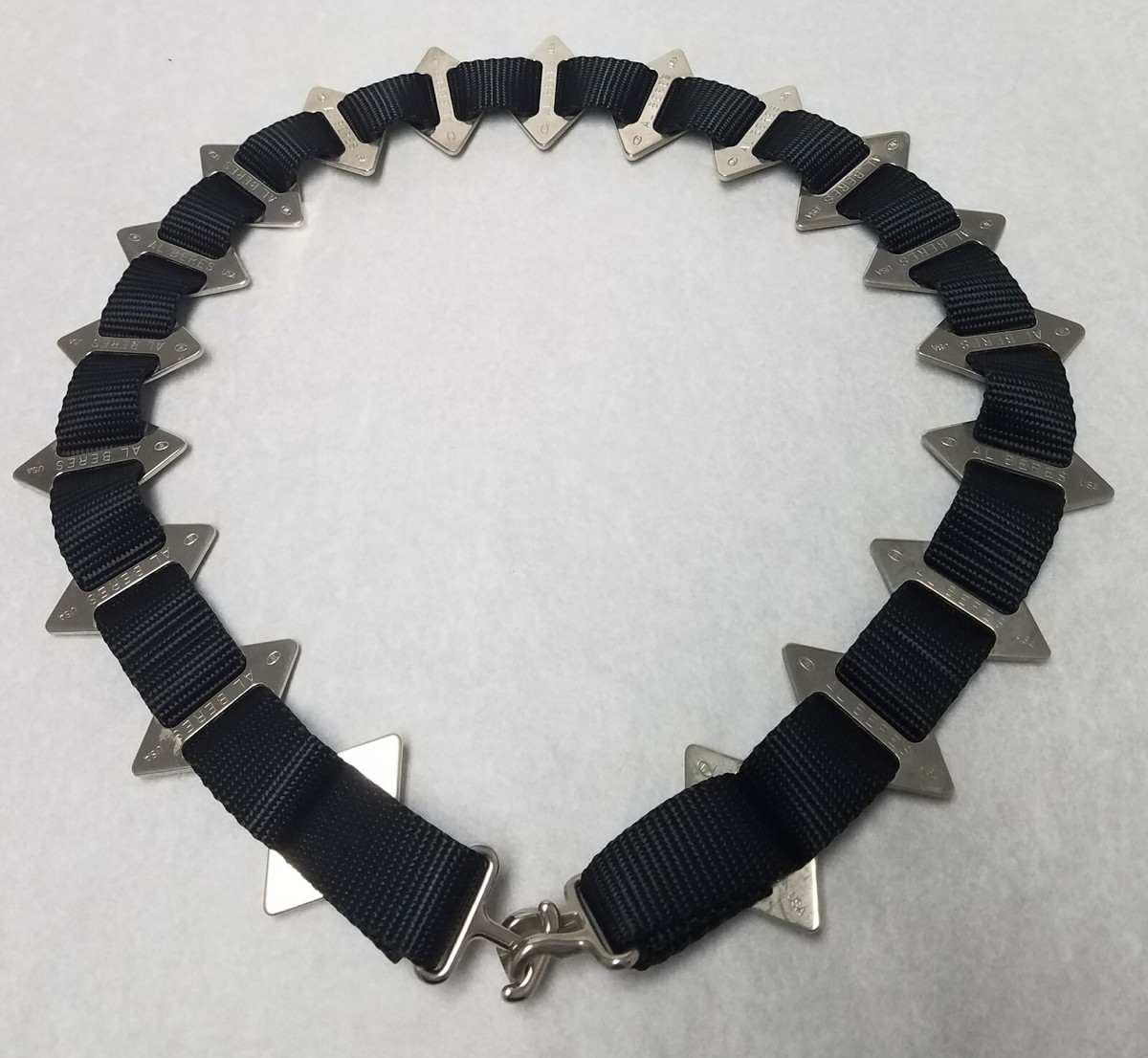 ストラップ FANTASTIC SIGNED EL BERES USA WOMAN BELT WITH METAL LINKS ALL