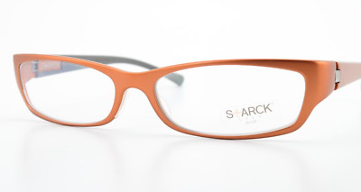 Starck Eyes Mikli Glasses Frame 134 P0401.08 54-15 ALUX 7 Rectangle Alu Rust