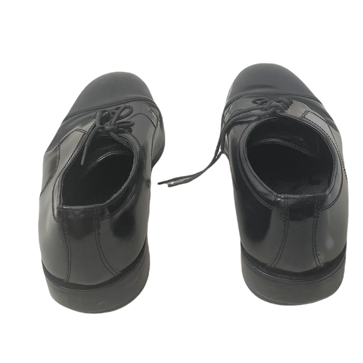 SAOLA Scarpe Oxford uomo NUNN BUSH misura 10 5W pelle nera comode stringate punta cappuccio