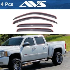 AVS In-Channel Window Vent Visor Rain Guards For Chevrolet Avalanche 2007-2013