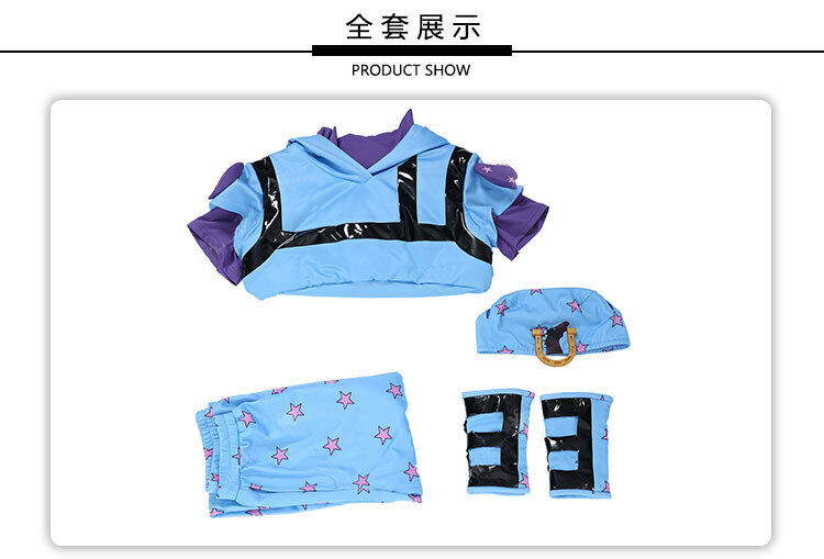 S-2XL Anime Jojo's Bizarre Adventure Cosplay Johnny Joestar Costume  Halloween Carnival Full Set Men OutfitsC122X75 - AliExpress