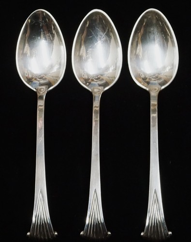 ONSLOW by Tuttle Sterling Silver Lot of 3 Teaspoons 5 7/8"