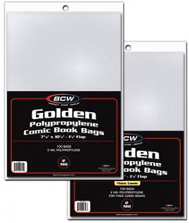 Bcw Bcw Golden Comic Book Bags (100 St.)