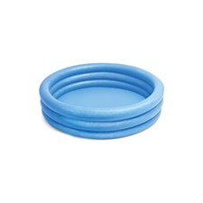 Intex Crystal Blue Kids Inflatable Swimming Pool 114x25cm Outdoor Garden Fun 2+