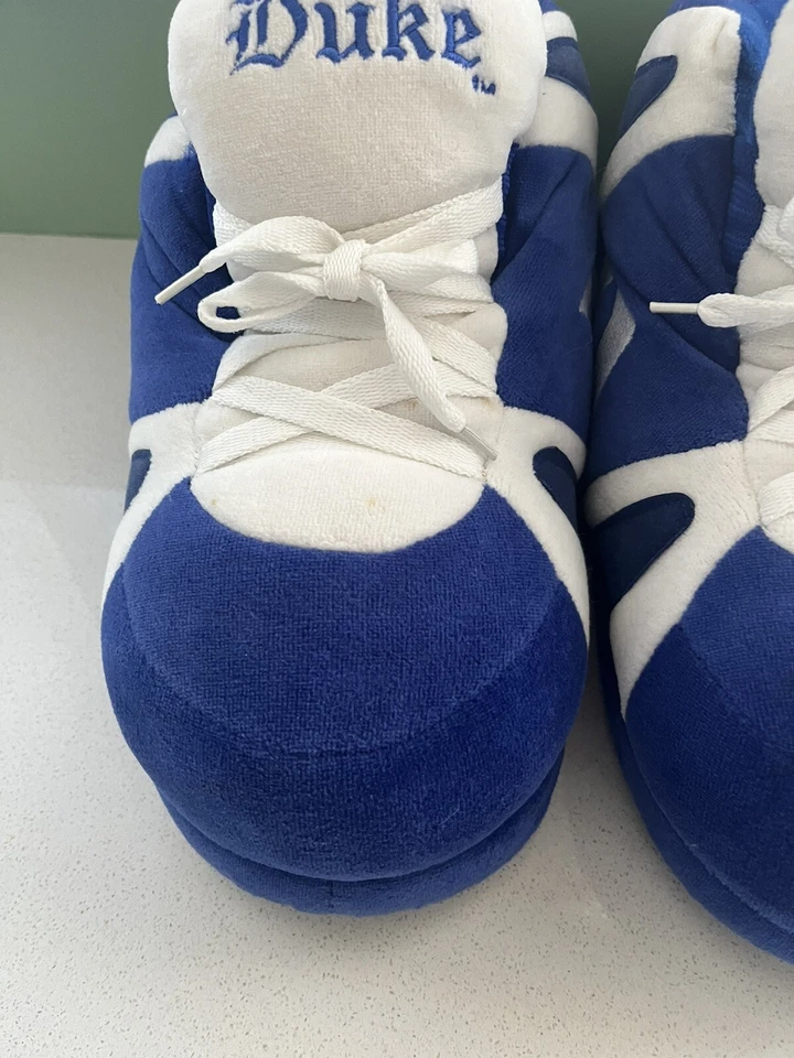 Duke University Comfy Feet Blue Devils Sneaker Unisex Slippers Size Large - Image 3 of 4
