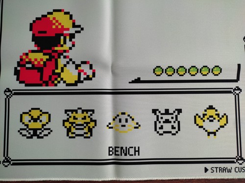 Pokemon Rot/Blau/Gelb Gen 1 Playmat Spielmatte TCG Orden - Bild 3 von 5