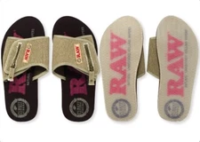 NEW! RAW Rolling Papers SLIP ON Sandals LADIES/WOMENS SIZE 8 US 