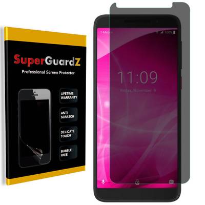 SuperGuardZ Privacy Anti-Spy Screen Protector Guard Shield For T-Mobile Revvl 2