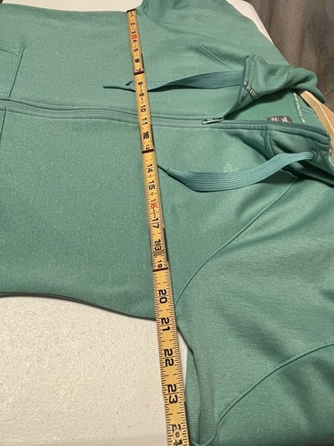 The North Face Hoodie Suprema Full Zip Drawstring Womens Size L Trellis Green - Picture 10 of 11