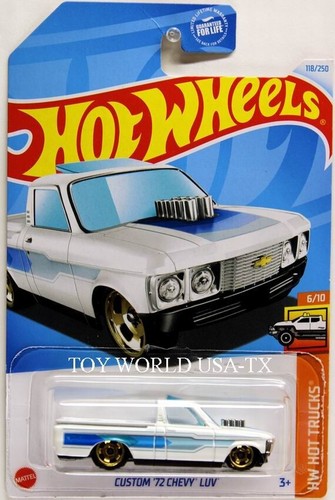 2024 Hot Wheels #118 HW Hot Trucks Custom '72 Chevy LUV white