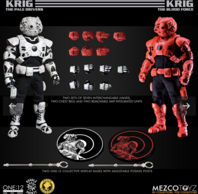 MEZCO ONE:12 RUMBLE SOCIETY ASSAULT ON KRIG-13 SQUADRON