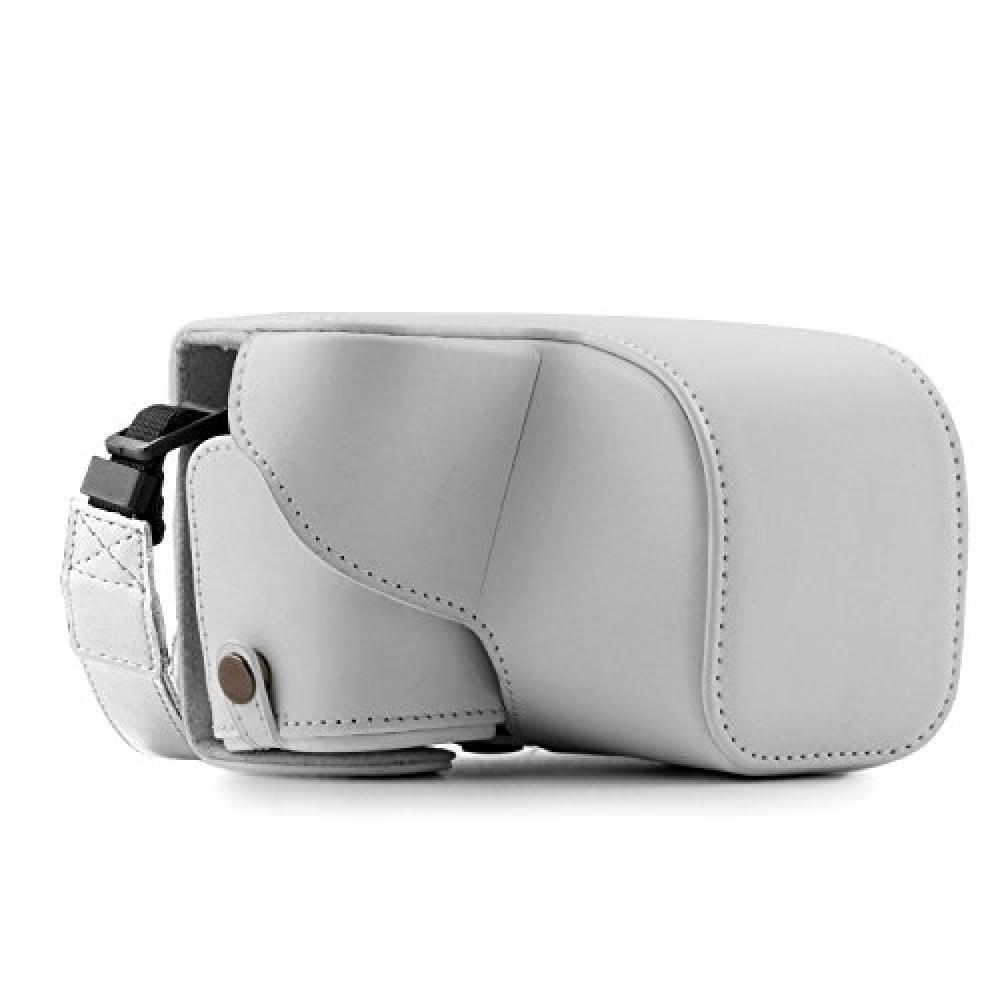 MegaGear Sony Alpha A6300, A6000 (16-50 mm) Ever Ready Custodia in ecopelle per