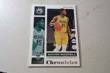 2021/22 PANINI CHRONICLES DRAFT PICKS DAVION MITCHELL RC ROOKIE KINGS
