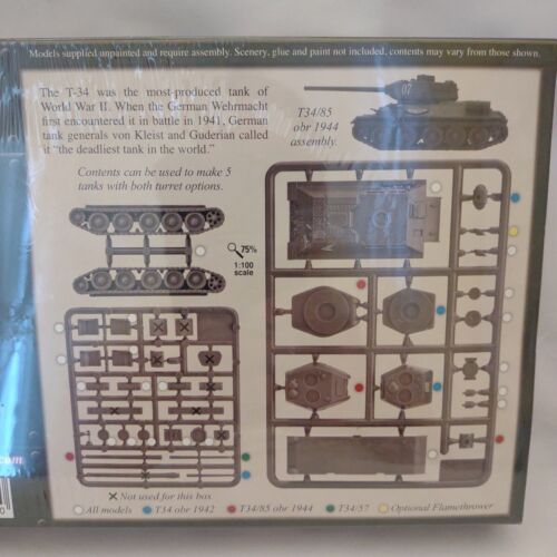 Flames Of War Soviet T-34 Tankovy Company SBX30 Battlefront Miniatures Mid-Late - Bild 4 von 8