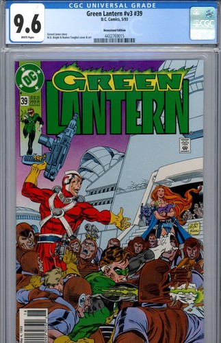 Green Lantern #v3 #39 (1993) DC CGC 9.6 White Newsstand