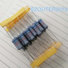 10 piezas 3W 68k ohmios 5% resistencia de película de óxido de metal 3W 680K resistencia al esmalte de vidrio NUEVO