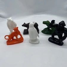 Set Of 6 Vintage Mold A Rama Brookfield Zoo Animals Chicago