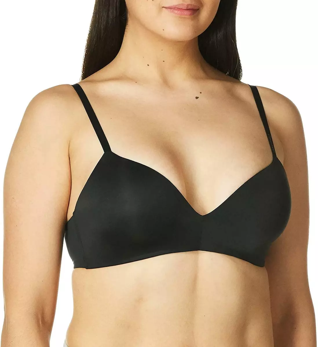 Calvin Klein 278795 Women's Form Lightly Lined Demi Bra, -black