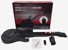NEW PS3 Wireless Guitar Controller for Guitar Hero 3 World Tour Warriors of Rock