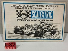 Scalextric exin Catalog Of Wefts Track Acc.recambios And Trazados Circuit