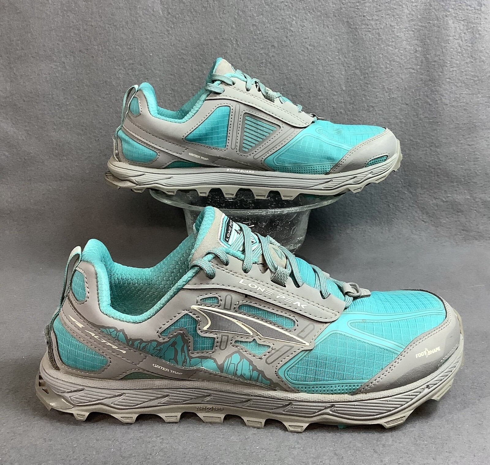 rare ALTRA LONE PEAK 4 Teal Trail Running Walking AFW1855 43 women 11 | eBay