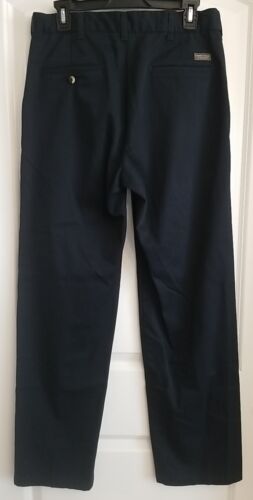 Pantaloni Timber Creek by Wrangler pieghettati blu navy taglia 32 x 32 - nuovi senza etichette - Foto 2 di 4