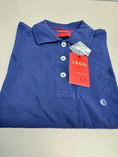 IZOD Polo donna, blu scarabeo - Foto 3 di 4