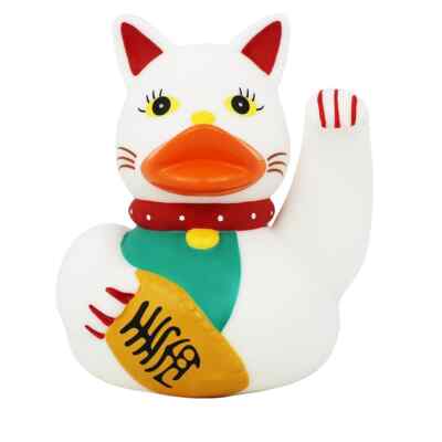 Lucky Cat Rubber Duck Large - Jeep Ducking - FAST US Shipper