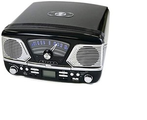 steepletone turntable stereo sound system