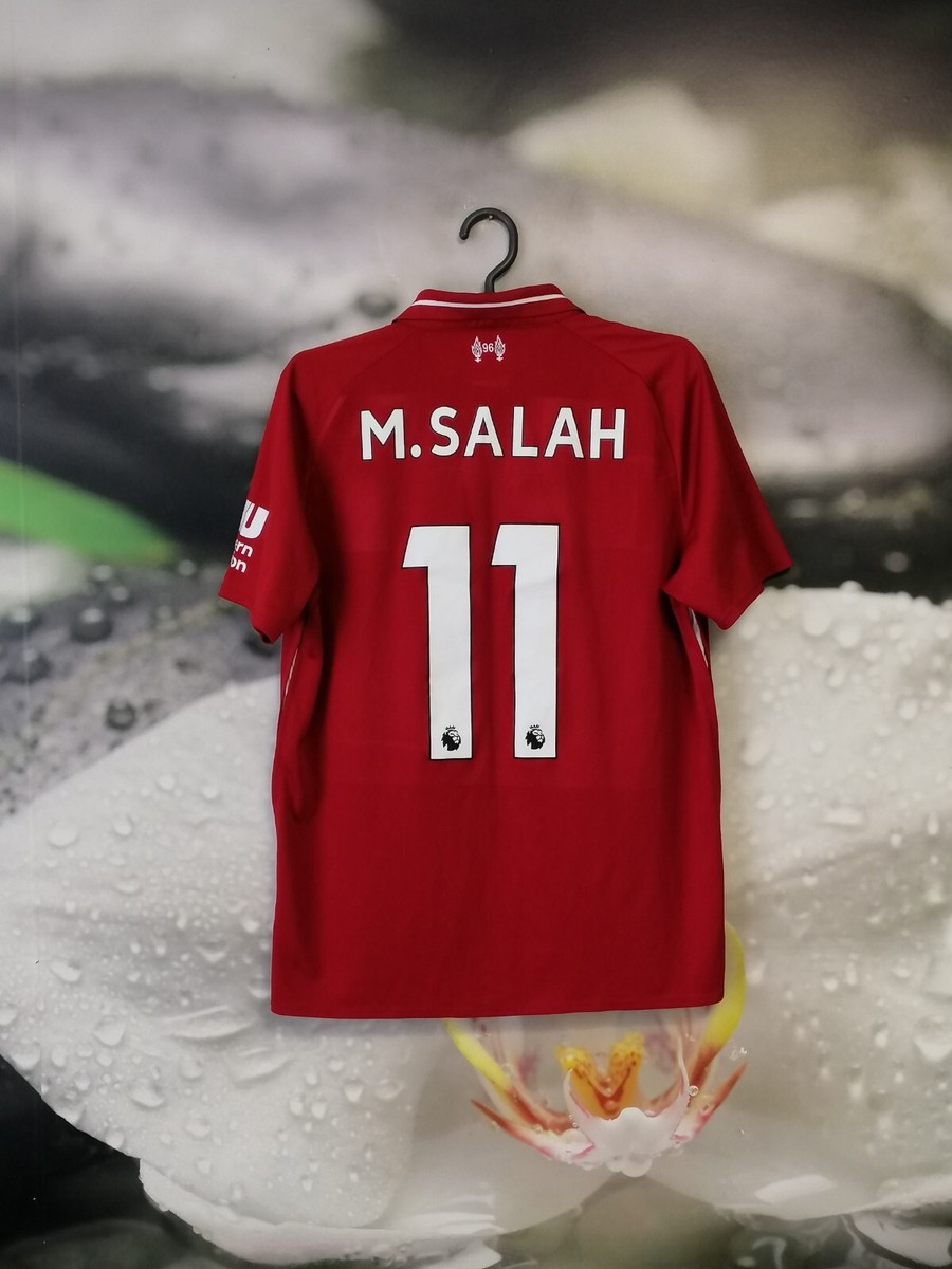 Liverpool 2018 - 2019 home shirt jersey New Balance #11 SALAH size