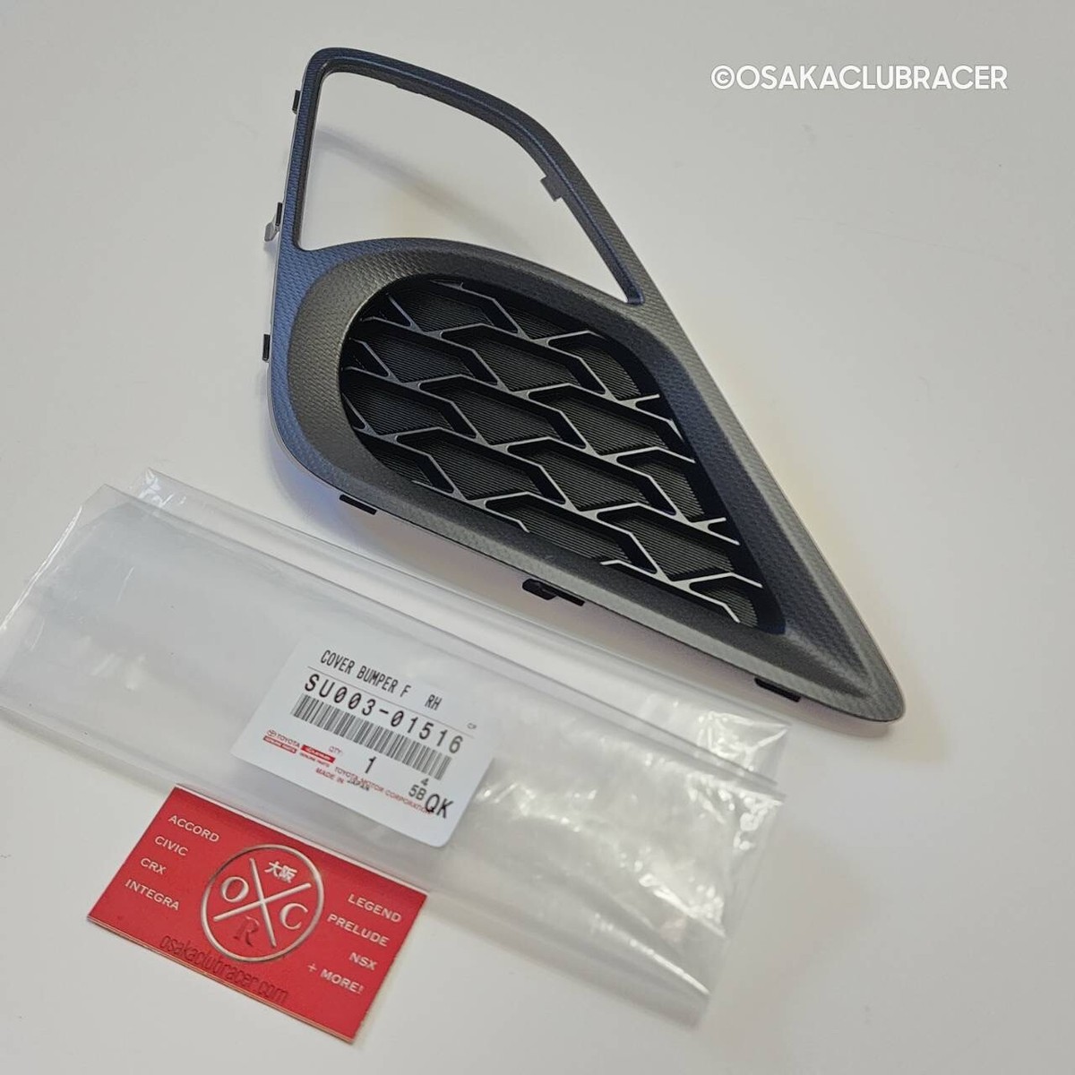 Genuine OEM 13-16 Scion FR-S Bumper Hole Cover Right Passenger