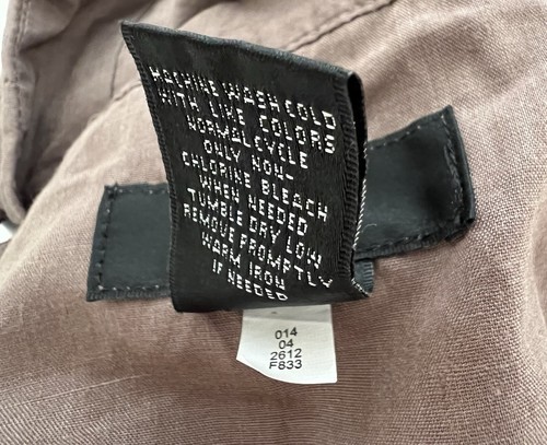 Falda Mossimo Marrón Algodón En Niveles Volantes Botón Frontal Forrada Mujer Talla 2-LEER. - Imagen 16 de 20