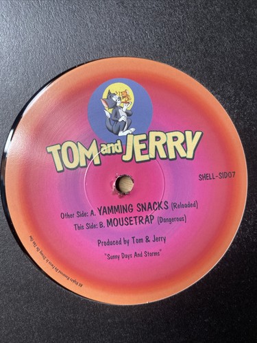 Tom & Jerry Yamming Snacks/Mousetrap Old Skool/Jungle/Mint/12” SHELLSID07 - Foto 2 di 2