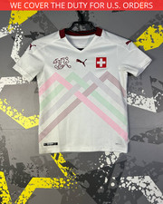 Switzerland Jersey Away football shirt 2020 - 2021 Puma Young Size S 9-10Y ig93