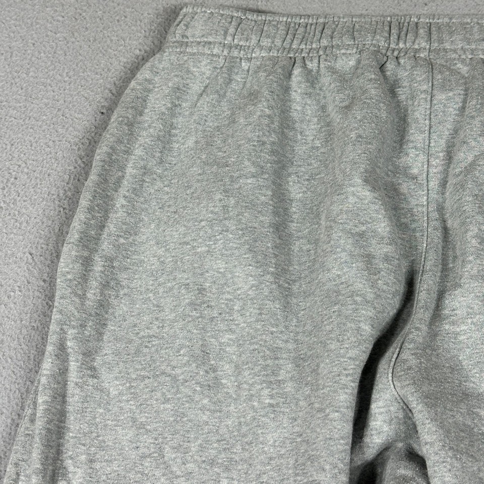 Nike Dri Fit Sz XL Sweatpants Heathered Gray Straight Leg Logo Active ...