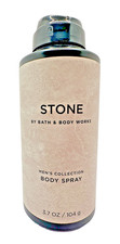 Bath  Body Works Stone Men Collection Body Spray 3.7 Oz