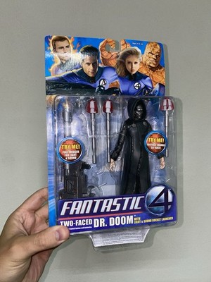 Fantastic Four Dr. Doom Two Faced Toybiz 2005 Actionfigur versiegelt MOC