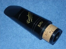 VANDOREN 5RV Bb SOPRANO CLARINET MOUTHPIECE - PRO LEVEL EBONITE - A+ CONDITION