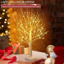 LED Twig Birch Table Tree Light Up Branch Lights Desktop Dinner Lamp Warm UK