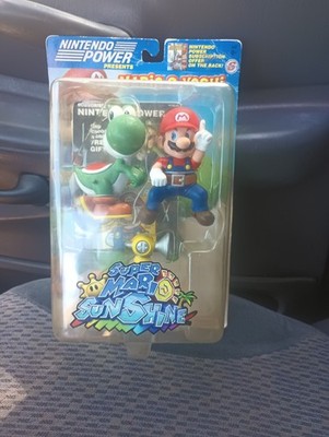Nintendo Power Presents - Super Mario Sunshine Yoshi Figure - JoyRide (SEALED)