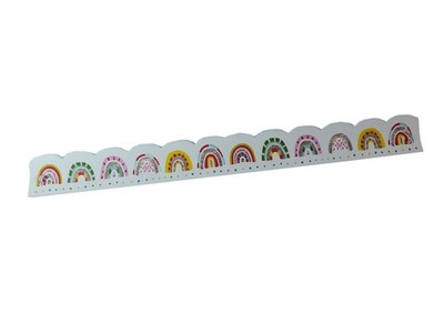 Trendhaus 25 cm stylisches Lineal und Glitter Armband in einem SNAP-IT  sortiert