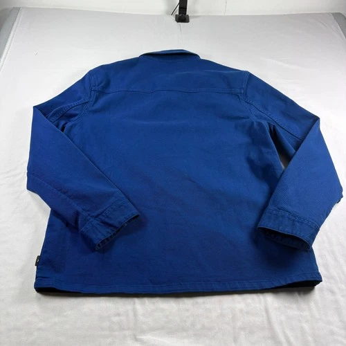 Paul Smith Chore Jacket Mens XL Blue Button Up Collared Trucker Coat  image 8
