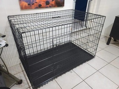 Frisco 2-Door Steel XL Dog Crate 42'' Pet Crate Cage Model 88789, 42 Inch Length