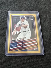 2026 Panini USA Ryan Mcpherson Gold /10 Prizm Collegiate National Team