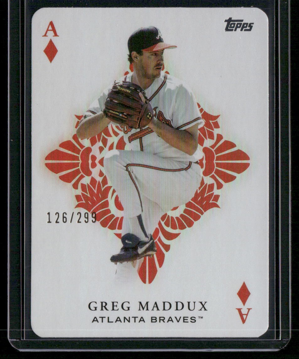2023 Topps #AA-3 Greg Maddux All Aces Black #/299