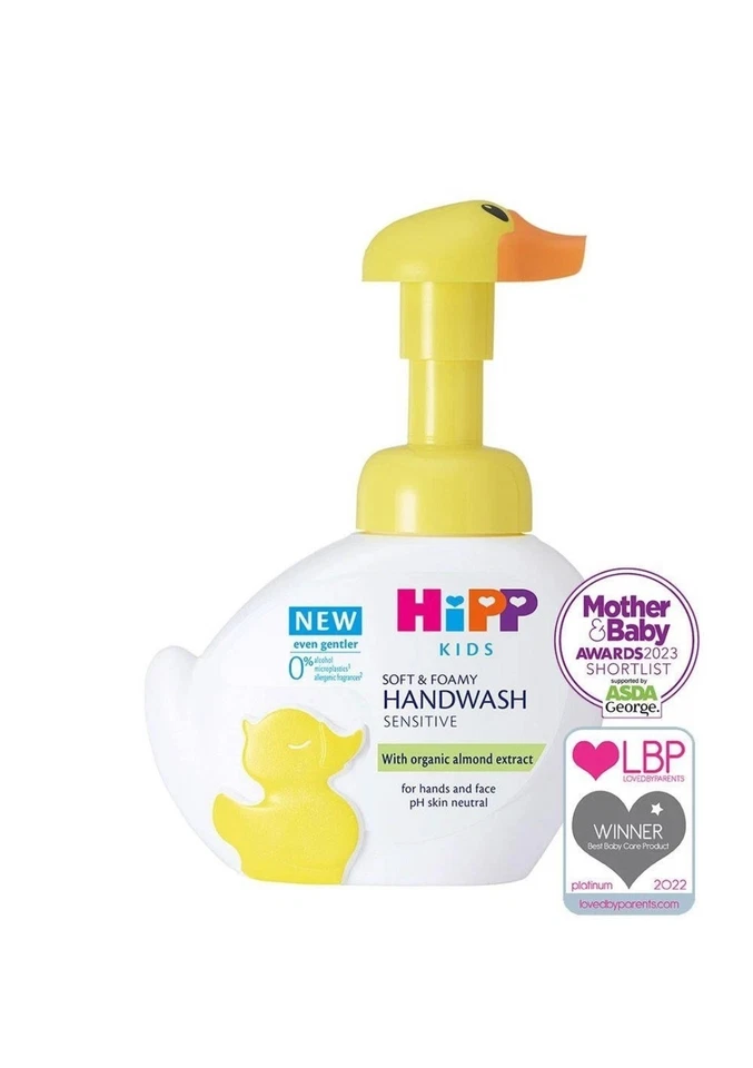 2 X HiPP Kids soft & foamy handwash duck (250ml)
